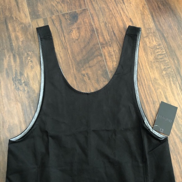 Hurley Sueded Zip Jumper Dress Black - Picture 6 of 10
